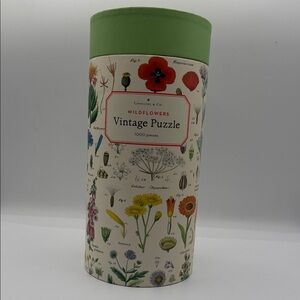 Wildflowers Vintage Puzzle 1000 Pieces
